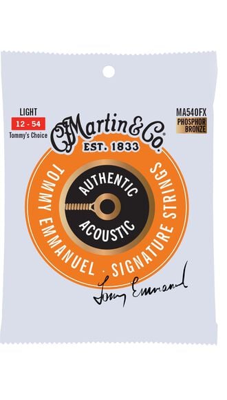 Authentic Acoustic Flexible Core Guitar Strings Phosphor Bronze